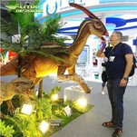 Animatroniikka Parasaurolophus