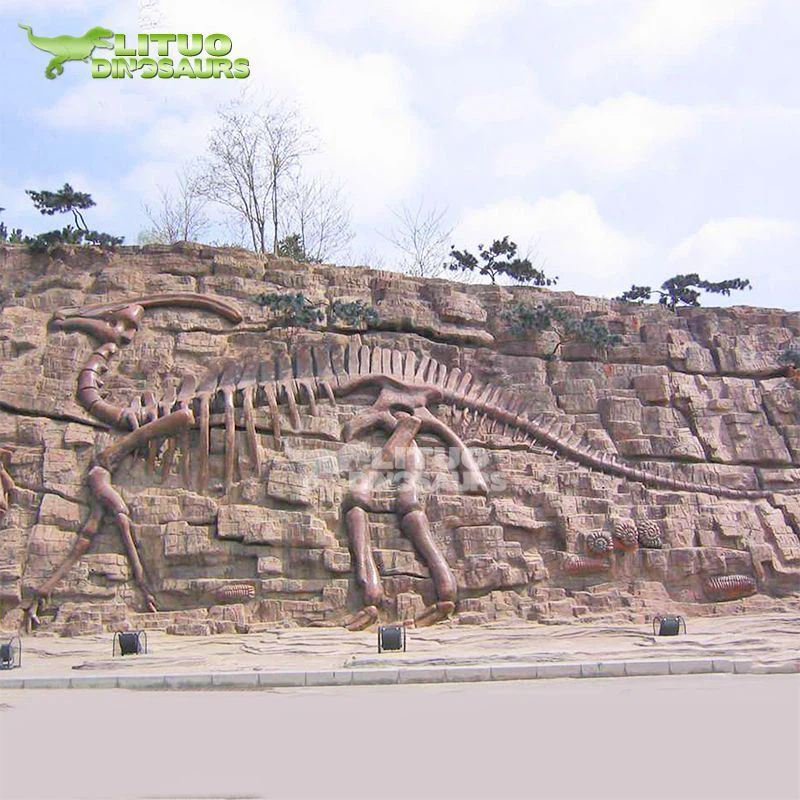 Dinosaurusten fossiilireliefi