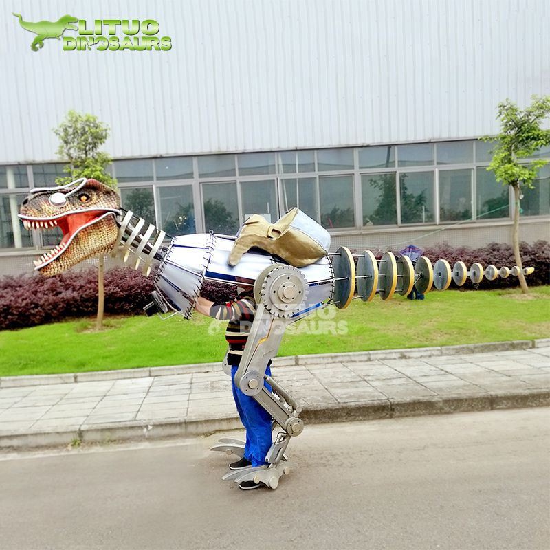 Punk-dinosauruksen puku