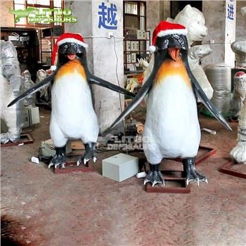 Joulun animatroniset pingviinit