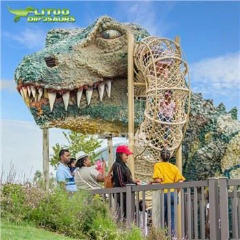 Dinosauruksen leikkikenttälaitteet